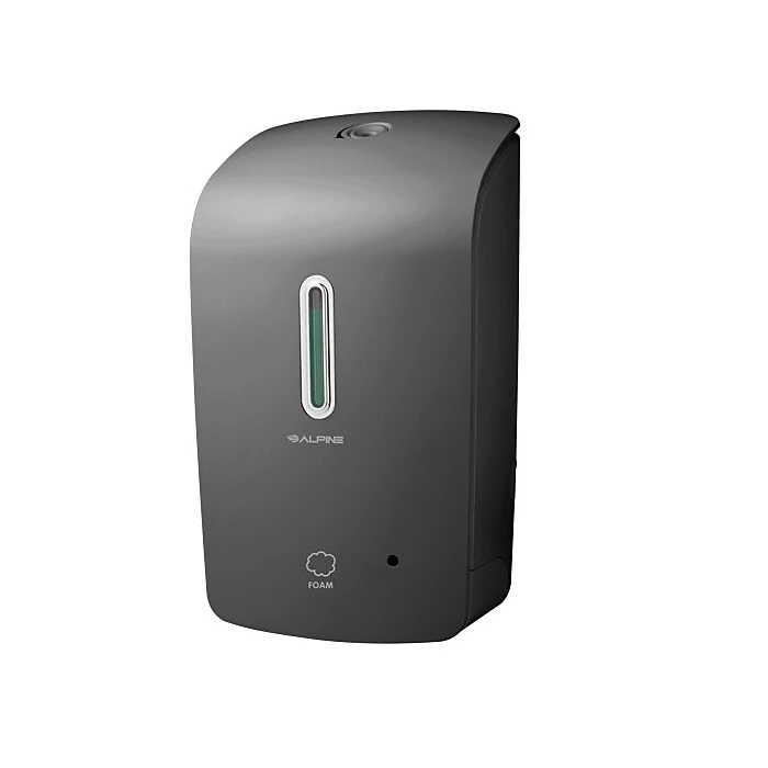 Alpine Industries Foam Soap Dispenser, Gray (ALP422-GRY)