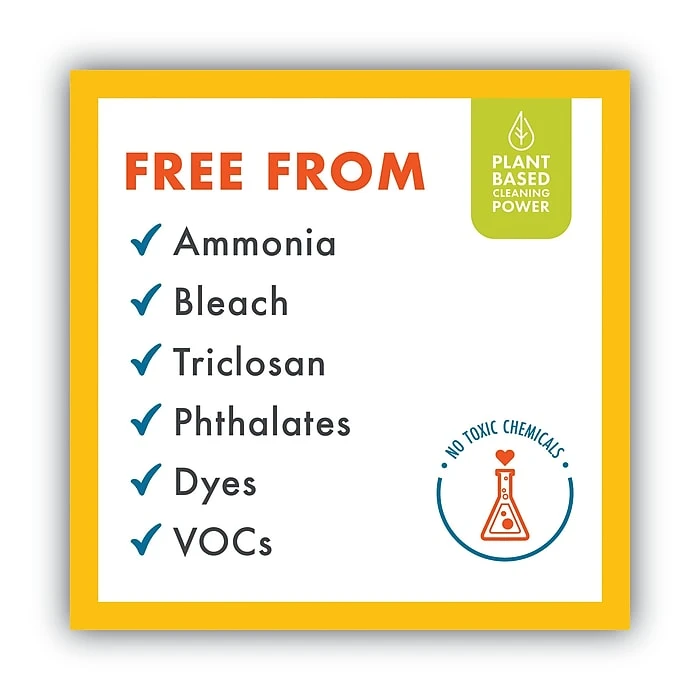 Boulder Clean Disinfectant Cleaner, Lemon Scent, 128 Oz Bottle, 4/Carton - Image 4