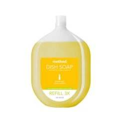 Method Liquid Dish Soap Refill, Lemon Mint, 54 Oz. (10573)