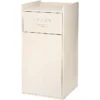 Alpine Industries 40 Gal. White Wood Commercial Tray Top Waste Enclosure Trash Receptacle