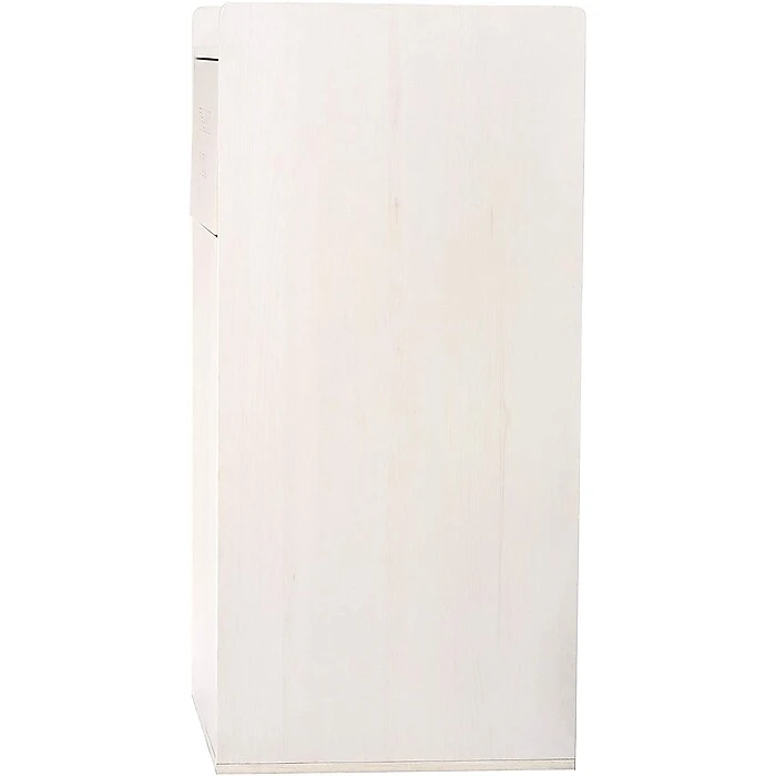 Alpine Industries 40 Gal. White Wood Commercial Tray Top Waste Enclosure Trash Receptacle - Image 3
