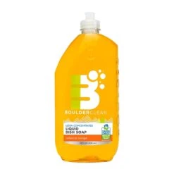 Boulder Clean Liquid Dish Soap, Valencia Orange, 28 Oz. (003281EA)