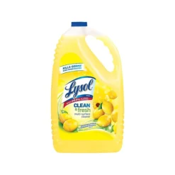 Lysol Clean & Fresh Multi-Surface Cleaner, Sparkling Lemon & Sunflower Essence Scent, 144 Oz. (3624177617X)