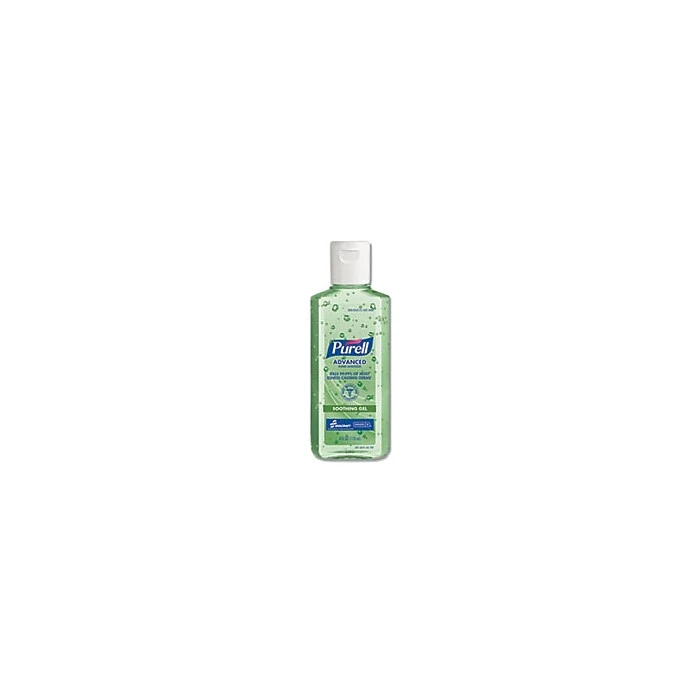 Purell Gel Hand Sanitizer With Aloe, 4 Oz Bottle, 24/Carton