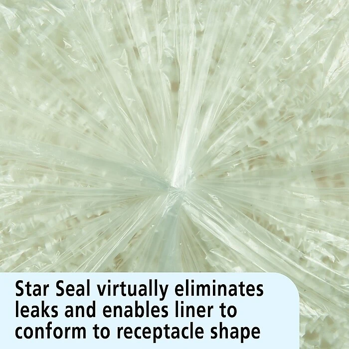 Envision Industries 8105 Extra-Heavy Duty Waste Liners, 33" X 39", 1.5 Mil, 100/Ct, #LD33XH - Image 4