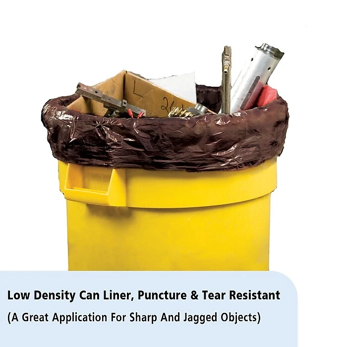 Envision Industries 8105 Extra-Heavy Duty Waste Liners, 33" X 39", 1.5 Mil, 100/Ct, #LD33XH - Image 9