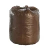 Stout By Envision 30 Gallon Trash Bags, Low Density, 0.8 Mil, Brown, 20 Bags/Roll, 3 Rolls (G3036B80)