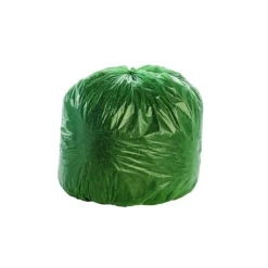 Stout By Envision 33 Gallon Trash Bags, Low Density, 1.1 Mil, 33 X 40, Green, 20 Bags/Roll, 2 Rolls (STOG3340E11)