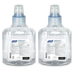 PURELL Advanced Hand Sanitizer Foam Refill For PURELL LTX-12 Touch-Free Dispenser, Fragrance Free, 1200 ML, 2/Pk (1904-02)
