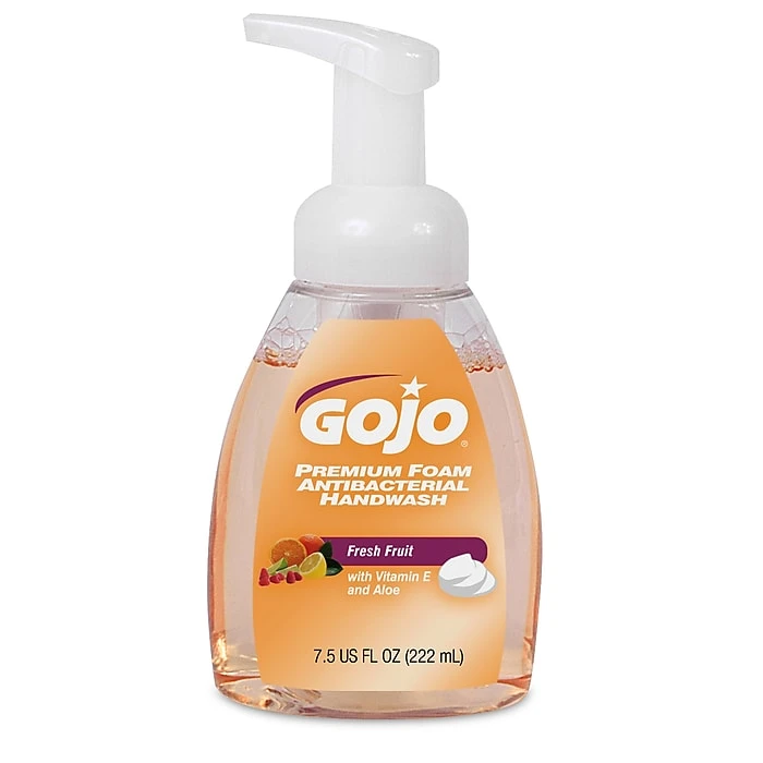 GOJO Antibacterial Foaming Soap, Fresh Fruit, 7.5 Oz. (5710-06) - Image 3