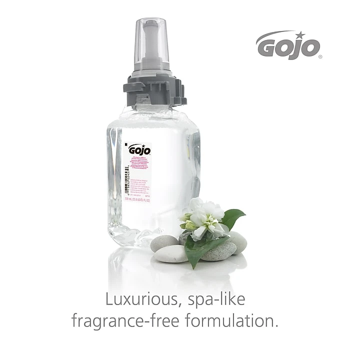 GOJO Clear & Mild Foaming Soap Refill, Unscented, 40.5 Oz., 2/Carton (1911-02) - Image 5