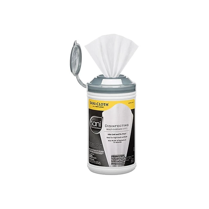 Sani-Cloth Professional Disinfect Disinfecting Wipes, 200 Wipes/Container, 200/Pack (P22884) - Image 2