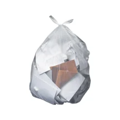 Heritage 50-56 Gallon Trash Bags, 43x48, Low Density, 2 Mil, Clear, 100 Bags/Box (H8648QC)