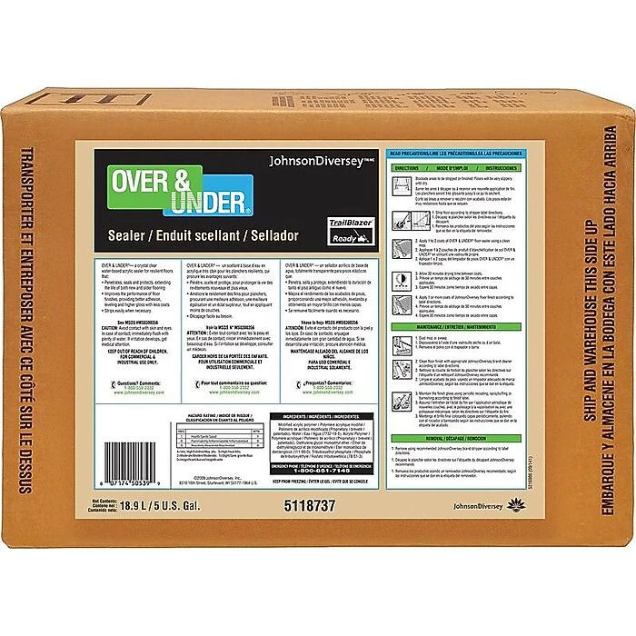 Over & Under Finish, Unscented, 640 Oz. (5118737)