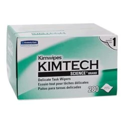 KIMTECH SCIENCE KIMWIPES Delicate Task Durable Fibers Wipers, White, 280/Box (34155)
