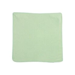 Rubbermaid Light Commercial Microfiber Rags, Green, 24/Pack (1820578)