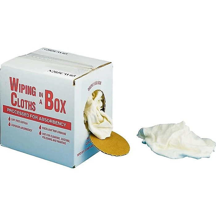 UNITED FACILITY SUPPLY Cotton Dry Cloths, Assorted Colors (455-05/N205CW05)