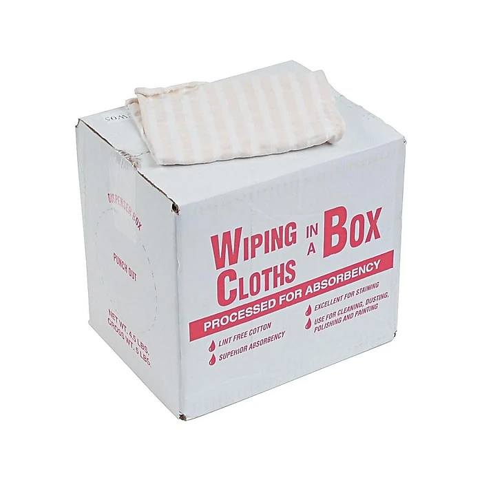 UNITED FACILITY SUPPLY Cotton Dry Cloths, Assorted Colors (455-05/N205CW05) - Image 2