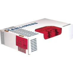 Heritage 30 Gal. Biohazard Liners, Red, 43"L X 30"W, 100/Carton (A6043ZR)