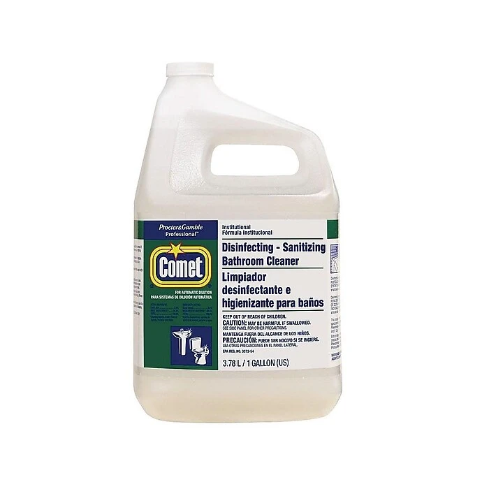 Comet Closed-Loop Disinfecting-Sanitizing Bathroom Cleaner, 1 Gallon, 3/Carton (20542)
