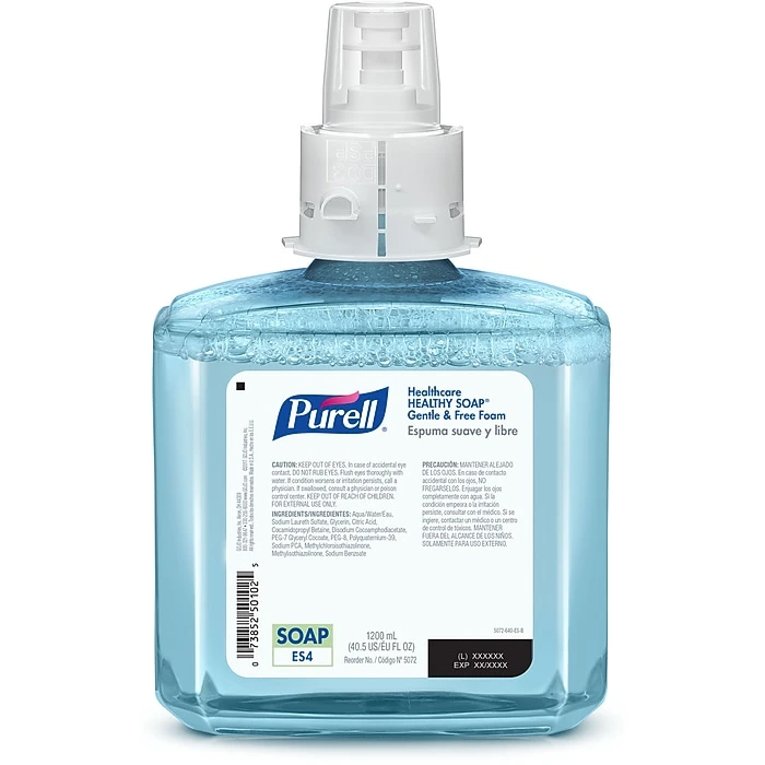 PURELL Healthcare Healthy Soap Gentle And Free Foam Refill Dispenser, 1200 ML, 2/Carton(5072-02) - Image 2