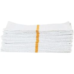 Monarch Brands Wiper Supply Terry Wipers, White, 60/Pack (N030-W69S-5DZ)