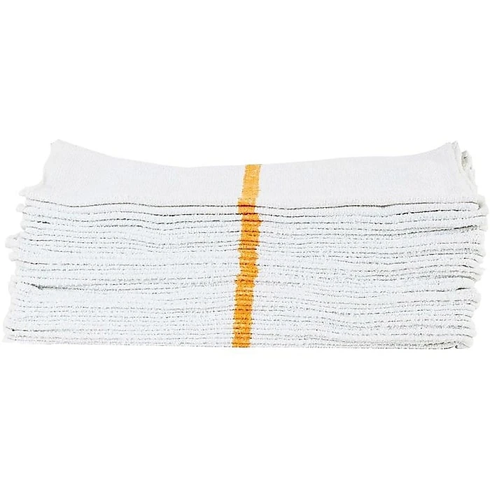 Monarch Brands Wiper Supply Terry Wipers, White, 60/Pack (N030-W69S-5DZ)