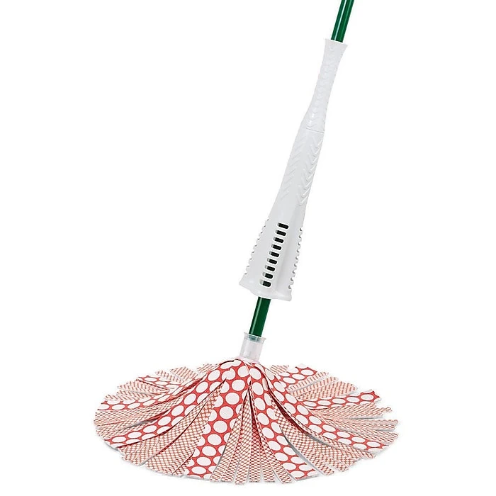 Libman Wonder® Twist Mop, Microfiber, Self-Wringing, 4/Pack (CV02000)