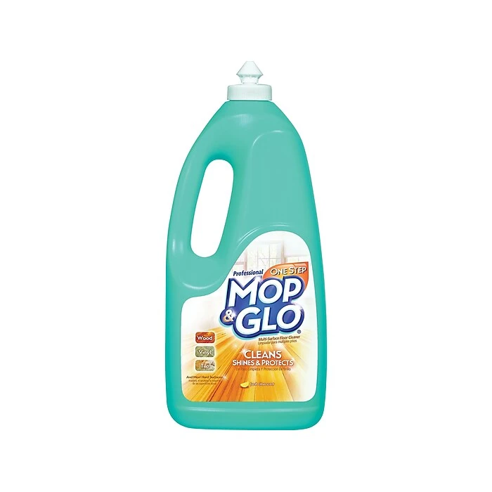 Professional Mop & Glo Triple Action Floor Cleaner, Fresh Citrus, 64 Oz. (3624174297)