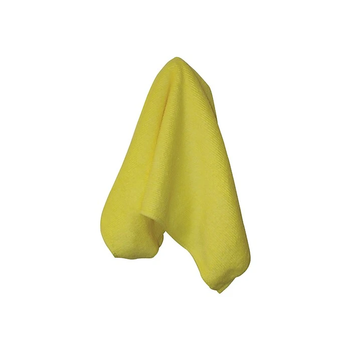 Impact Microfiber Dry Cloths, Yellow, 12/Pack (LFK700) - Image 2