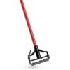 Libman Quick-Change Mop Handle, Steel Handle 60"L Red & Black (0982)
