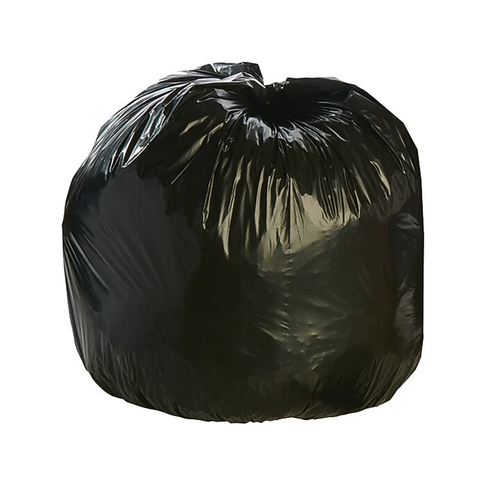 Stout Total Recycled Content 56 Gal. Recycling Trash Bags, Low Density, 1.5 Mil, Brown, 100/Carton - Image 4