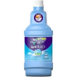 Swiffer WetJet Multi-Purpose Floor/Hardwood Liquid Cleaner Mop Solution Refill, Open Window Fresh Scent, 42.2 Fl Oz (23679)