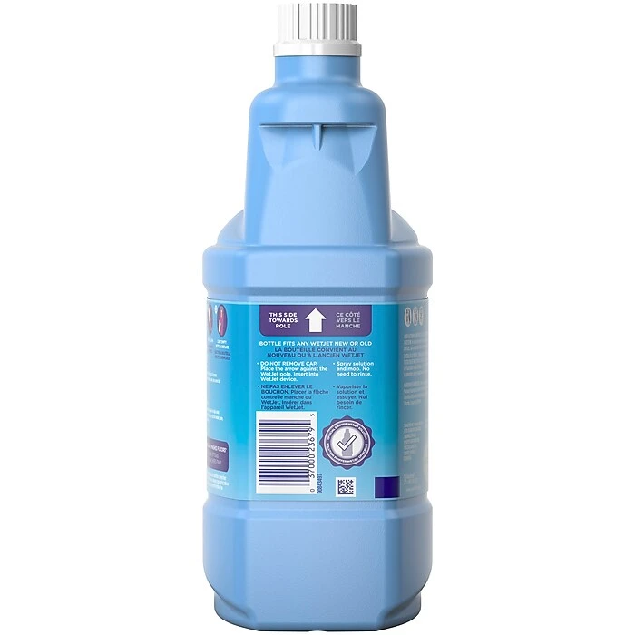 Swiffer WetJet Multi-Purpose Floor/Hardwood Liquid Cleaner Mop Solution Refill, Open Window Fresh Scent, 42.2 Fl Oz (23679) - Image 2