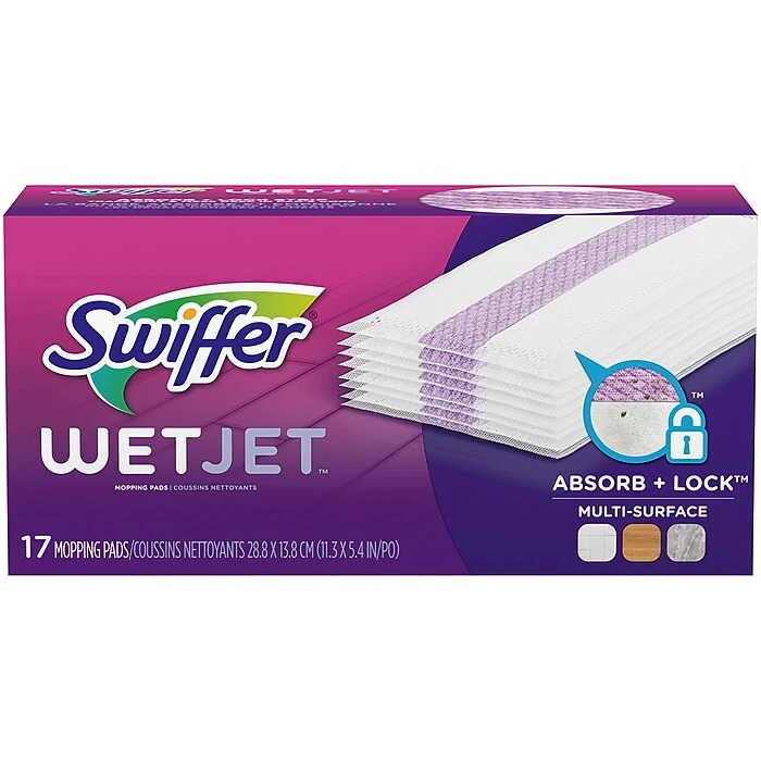 Swiffer® WetJet Cleaning Pad Refill, 17/Pack (84815761)
