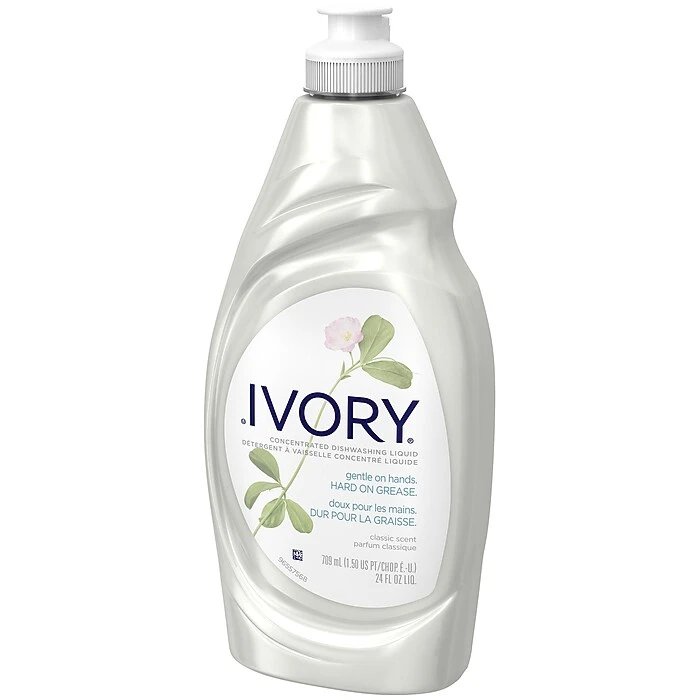 Ivory Concentrated Liquid Dish Soap, Classic, 24 Oz., 10/Carton (25574) - Image 5