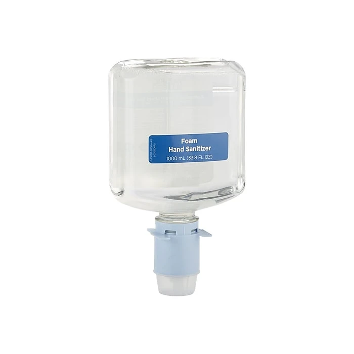 Commercial Dispensing Pacific Blue 1000 ML. Foaming Hand Sanitizer Dispenser Refill, 3/Carton (43337) - Image 3