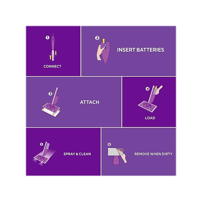 Swiffer WetJet Floor Cleaner, Gain Original Scent, 42.2 Fl. Oz., 2/Pack (84323) - Image 7