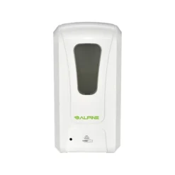 Alpine Industries Universal Automatic Wall Mounted Hand Sanitizer Dispenser, White (430-L)