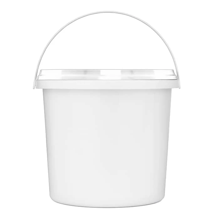 Everwipe Wetwipe Mobile Bucket, White/Blue, 2/Carton (10-BKT-2)