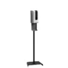 Universal Automatic Floor Stand Hand Soap/Hand Sanitizer Dispenser, Black (F1406-S-T-S)